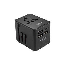 rozet 여행용멀티어댑터 해외 C타입 USB 홍콩 일본멀티탭 RX-9330, 1개