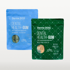 더마독 덴탈껌 헬스껌 관절영양 1팩 + 장건강 1팩 (2팩 구성), 관절 1팩 + 장 1팩