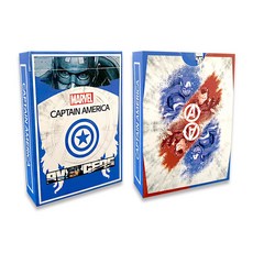 제이엘(JL) [마술카드]캡틴아메리카 스트리퍼덱_관객이 고른카드맞추기