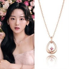 물방울다이아목걸이