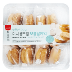 미니 생크림 보름달 45G 12 달콤 크림, 삼립 미니 생크림 보름달 45GX12 코스트코
