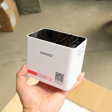 메달의민족 SVAVO 이쑤시개 디스펜서 요지통 원터치 케이스, 1개