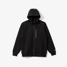 뉴에라 남여공용 테크 에어 후리스 기모 플리스 후드 집업 블랙 13781060704958