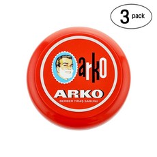 아르코 Arko 면도 비누 90g x3 클래식 면도솝 스틱 전통 습식용 웻쉐이빙