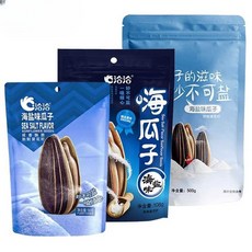 챠챠해바라기씨 소금맛 차차 씨앗 견과류 간식, 바다소금맛 500gx3봉지, 1개