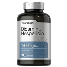 호바크 호바흐 디오스민 헤스페리딘 1200mg 180캡슐 / Horbaach Diosmin and Hesperidin, 1개, 180개