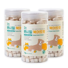 펫시밀 북어트릿 75g 동결건조 강아지 고양이 간식, 북어, 3개 - 펫시밀