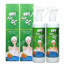 때사랑 뿌리는 각질제거제 300mlX2개 식물성 바디 스크럽 필링, 300ml, 2개