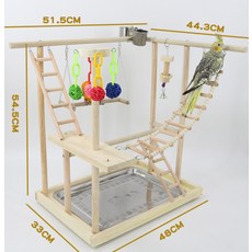 앵무새 놀이터 장난감 횟대 사다리 용품 횃대 14종, A타입