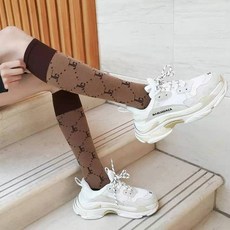 카키색무릎양말