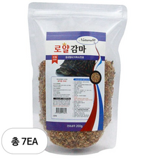 내츄럴한 로얄감마 거북이 사료 리필, 200g, 7개
