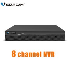 영어 매뉴얼 VStarcam HD 8CH NVR 오디오 입력 HDMI 9 채널 네트워크 녹화기 IP카메라 보안 시스템 CCTV 시스템 N8209, 유럽 연합 플러그