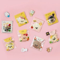 냥이 비숑 말티즈 토끼 곰돌이 친구들 초콜릿 만들기 DIY 세트 풀박스kit, 1세트