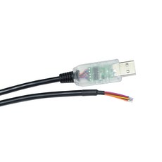 FTDI FT232RL 칩 USB RS422 전체 이중 9 코어 9PIN WE 와이어 엔드 직렬 인터페이스 케이블 USB-RS422-WE-1, 01 5 core_03 5M, 01 5 core