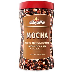 7온스(1팩) 모카 엘리트 인스턴트 커피(모카) 7 Ounce (Pack of 1) Mocha Elite Instant Coffee (Mocha)