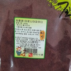 아로니아백프로 아로니아 파우더 400g (WFD9F32), 1개