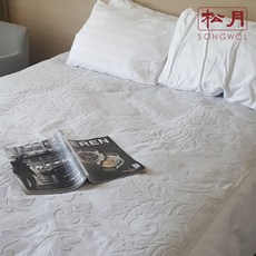 송월타월침대커버