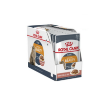  로얄캐닌 어덜트 인텐스 뷰티 파우치 고양이 습식사료 습식사료/주식캔/주식파우치, 85g, 48개입 