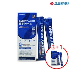 EAAlpha 필수 아미노산9종+아르기닌 코오롱제약 원데이아미노, 1박스, 10회분