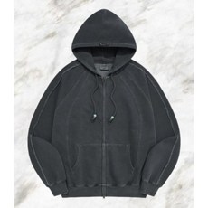 피지컬 에듀케이션 디파트먼트 PHYSICAL EDUCATION DEPARTMENT BEAD STRING HOODIE ZIP-UP PG CHARCOAL