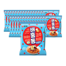 농심 배홍동 비빔면 137g x 32개입, 32개