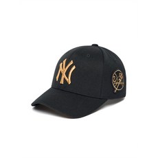 MLB 서클 커브캡 NY Gold - mlb귀달이모자