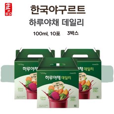 한국야구르트 하루야채 데일리 하루 야채즙 100ml 30개입, 2개