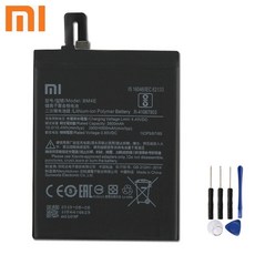 샤오 미 샤오 미 미 bm4e 전화 배터리 샤오 미 pocophone f1 bm4e 4000 mah 원래 교체 배터리 + 도구, 1개, 단일