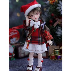 구체관절인형 26cm 풀세트 크리스마스 마키 1/6스케일 BJD 구관인형 구관의상 MSD, 알몸 몸체 노메이크업