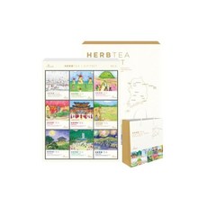 아름드레 한국의 대표도시 허브차 9종세트/설날 추석 명절 선물