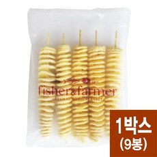 [한박스 9봉] 회돌이 감자/회오리 감자 750g(150gx5개입)