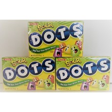Sour Dots 극장 상자 6온스(3개 팩) Sour Dots Theater Box 6 Ounces (Pack of 3)
