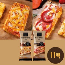 리뉴얼 라쿠치나 포카치아 수제 피자 11팩(포테이토6+페퍼로니5), 없음