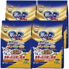 [정리 사] 실버 스푼 캣 푸드 드라이 호화 소재 버라이어티