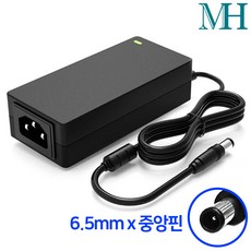 명호전자 19V 3.16A 어댑터 (6.5mm) 삼성 모니터 호환 DC 19V3.16A 아답터