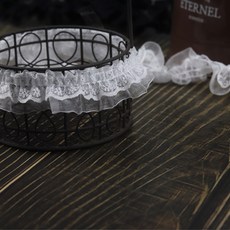 남영레이스 이중 미니 프릴 3색 폭넓이 3cm x 90cm 연폭가능 다이어리 앨범 일기 포토북 꾸미기 주름 레이스 다꾸, 백아이보리 3cm x 180cm, 1개