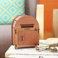 UHX108517DIY 인테리어 디자인 수납박스 우편함 무인택배함 스탠드우편함 빈티지우체통 건의함, 샤벨