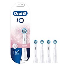 Braun 브라운 구강 B IO 교체 브러시 젠부 케어 흰색 4 조각 iorbsw-4el 시리즈, 1개, 상품명참조