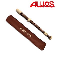 AULOS 아울로스 리코더 702B-G 소프라노 저먼식 브라운 리코더