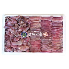 국산홍어 500g 1kg (초장포함) 홍어삼합 삭힌홍어 홍어회, 국산홍어 500g (강한숙성)