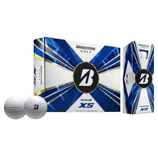Bridgestone Tour B RXS Trifecta 골프공 32팩, 3팩, 하얀색, 하얀색