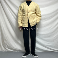 아워레가시모헤어가디건