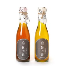 고래방앗간 고소한 국산 참기름 300ml 선물세트, 국산참기름 300ml(기본포장), 1개