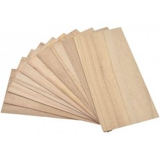 BetterUS 10 개 나무 판 모델 얇은 나무 시트 DIY 집 선박 항공기 보트 200x100 미리 메터
