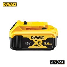 디월트 20V MAX 5Ah 리튬이온 배터리 DCB184, 1개