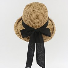 밀짚모자리본