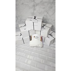주문제작 답례품 커플 연인 고급수건, 2개