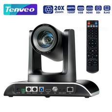Tenveo PTZ 카메라 AI 추적 회의 카메라 SDI USB HDMI 및 IP 출력 1080P @ 60fps 20X 광학 줌 지지대, 05 VHD620A