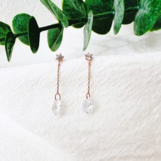 미니골드드롭귀걸이