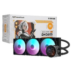 다크플래쉬 NEBULA DN-360S ARGB (블랙), 1개
